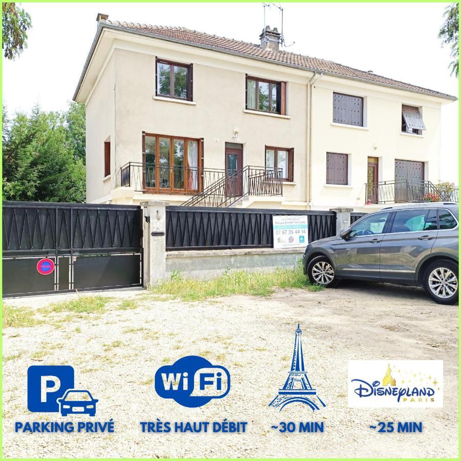 Qhome 1 - Studio Entre Paris Et Disney Villiers-sur-Marne Exterior photo